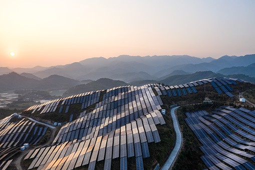 Renewable energy solar panels 