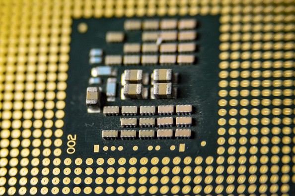 Intel cpu underside 