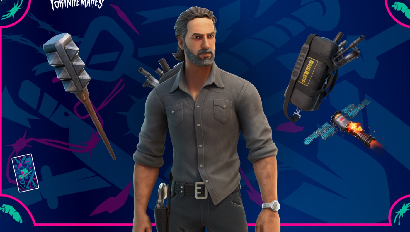 Fortnitemares 2021: 'The Walking Dead's' Rick Grimes Now Available on 'Fortnite' Shop