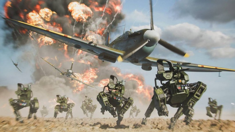Battlefield 2042 screen robo dogs