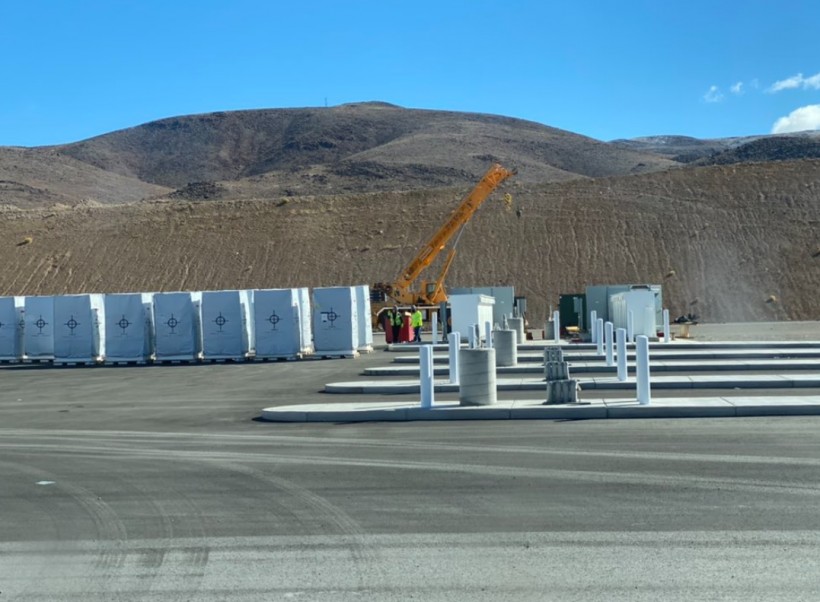 Tesla is Installing Megachargers on Semi Electric Truck At Gigafactory Nevada