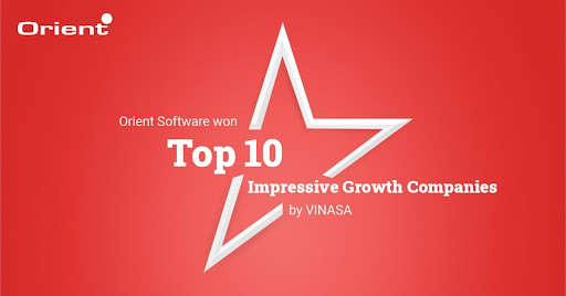 Orient Software Won Top 10 Impressive Growth Companies by VINASA