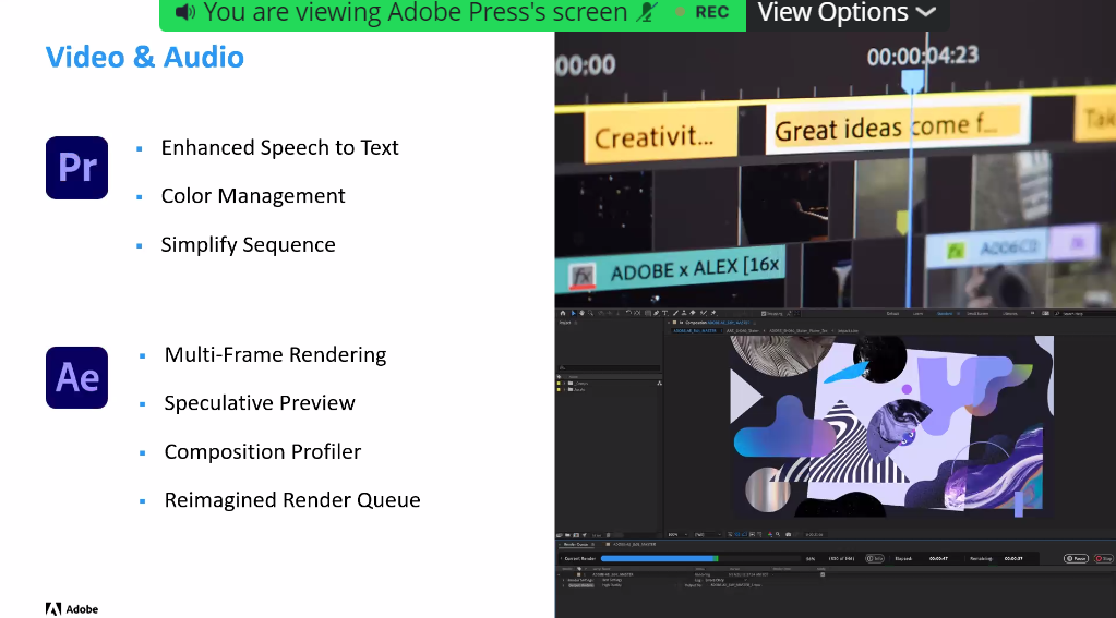 Adobe MAX 2021: Confirmed Enhancements for Photoshop, Premiere Pro, and Other Editing Tools 