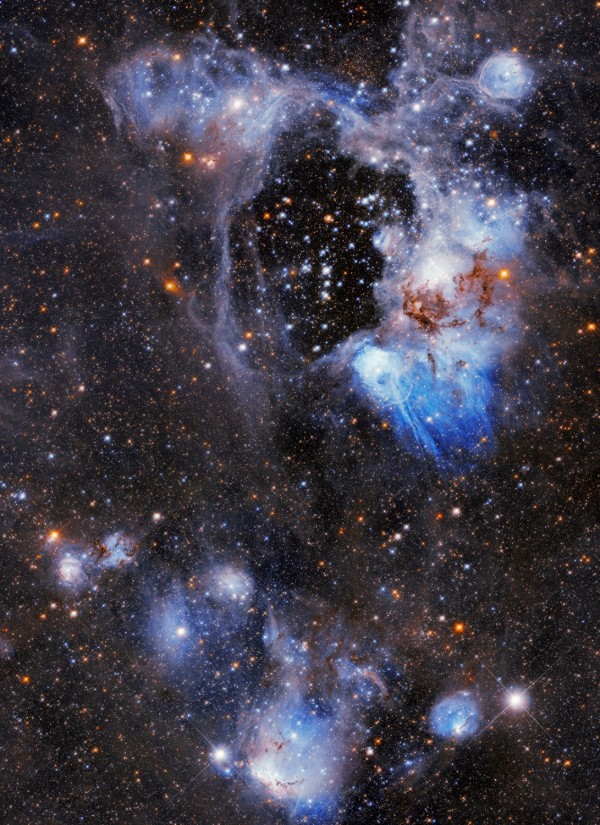 Hubble Space Telescope's Photo of a Superbubble 