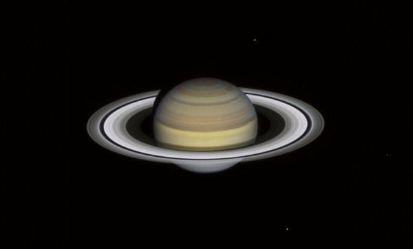Hubble Space Telescope's Photo of Saturn