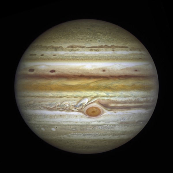Hubble Space Telescope's Photo of Jupiter