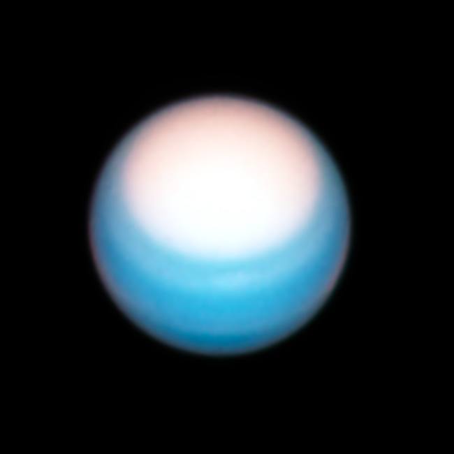 Hubble Space Telescope's Photo of Uranus
