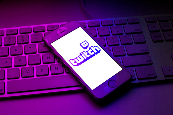 Twitch logo手机