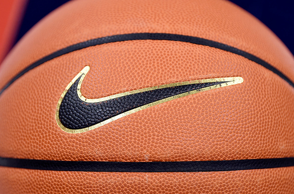 Nike logo basketball 