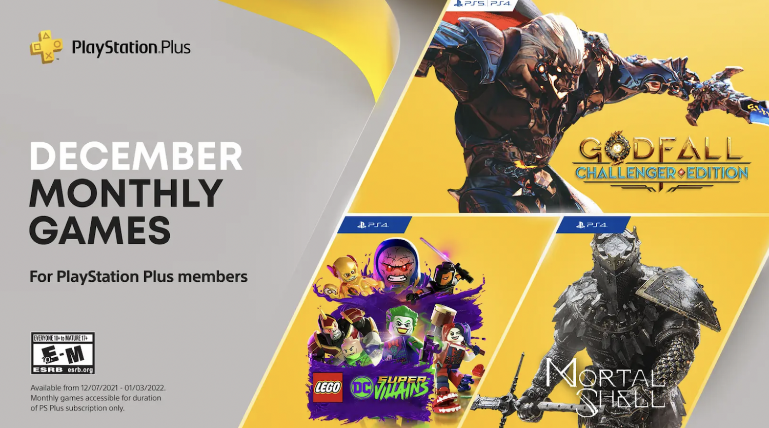 PS Plus December Monthly Game