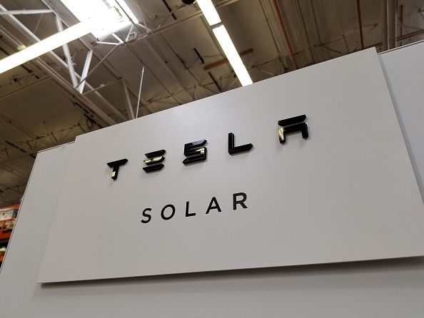 Tesla solar logo 