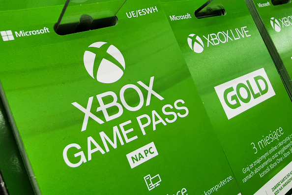 Xbox game pass card