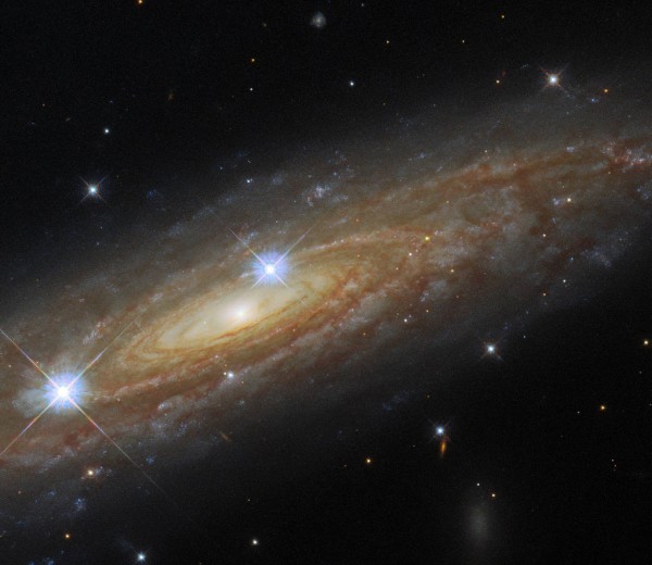 Foto del telescopio espacial Hubble en UGC 11537