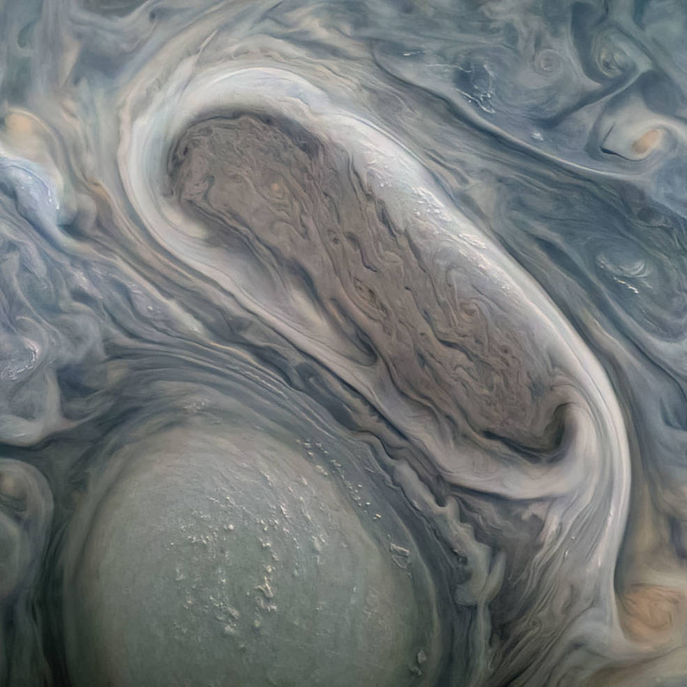 Juno Image of Jupiter