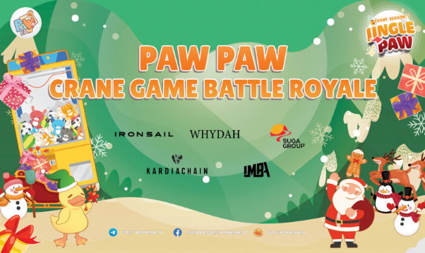 PawPaw: Rise to the Challenge of the First-Ever Battle Royale Crane Game in the Blockchain Landscape