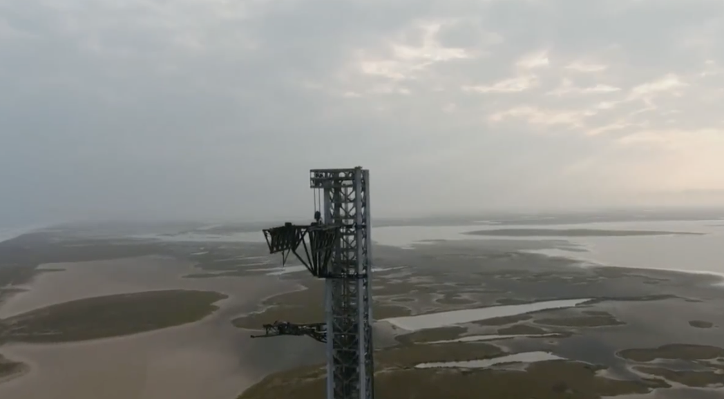 SpaceX Starship Launch and Catch Tower