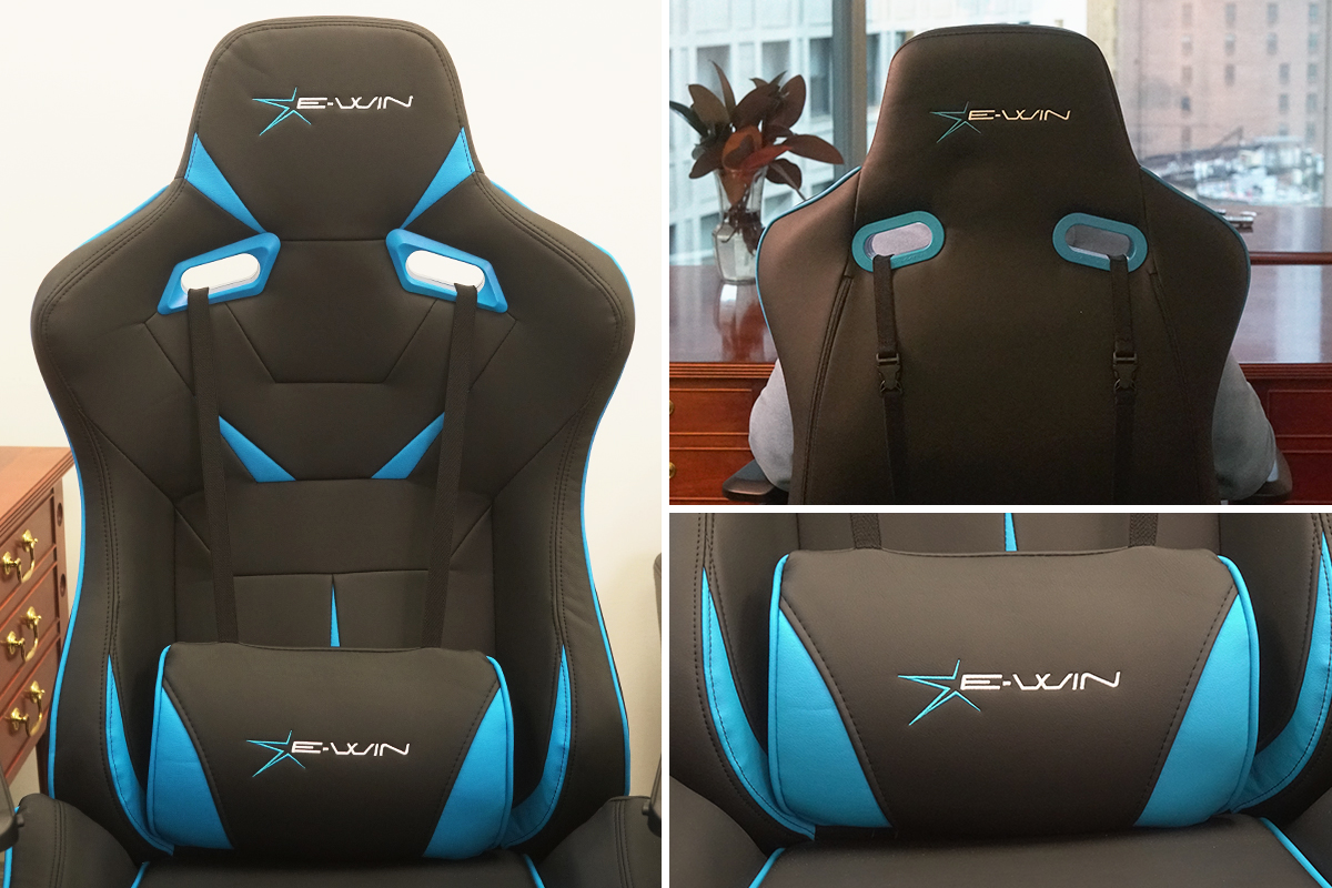 E-WIN Champion Series Ergonomic Computer Gaming Office Chair with Pillows - CPC