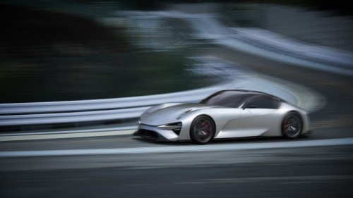 Toyota’s Lexus Electric Sports Car Images Releases | 430 Miles Range? 