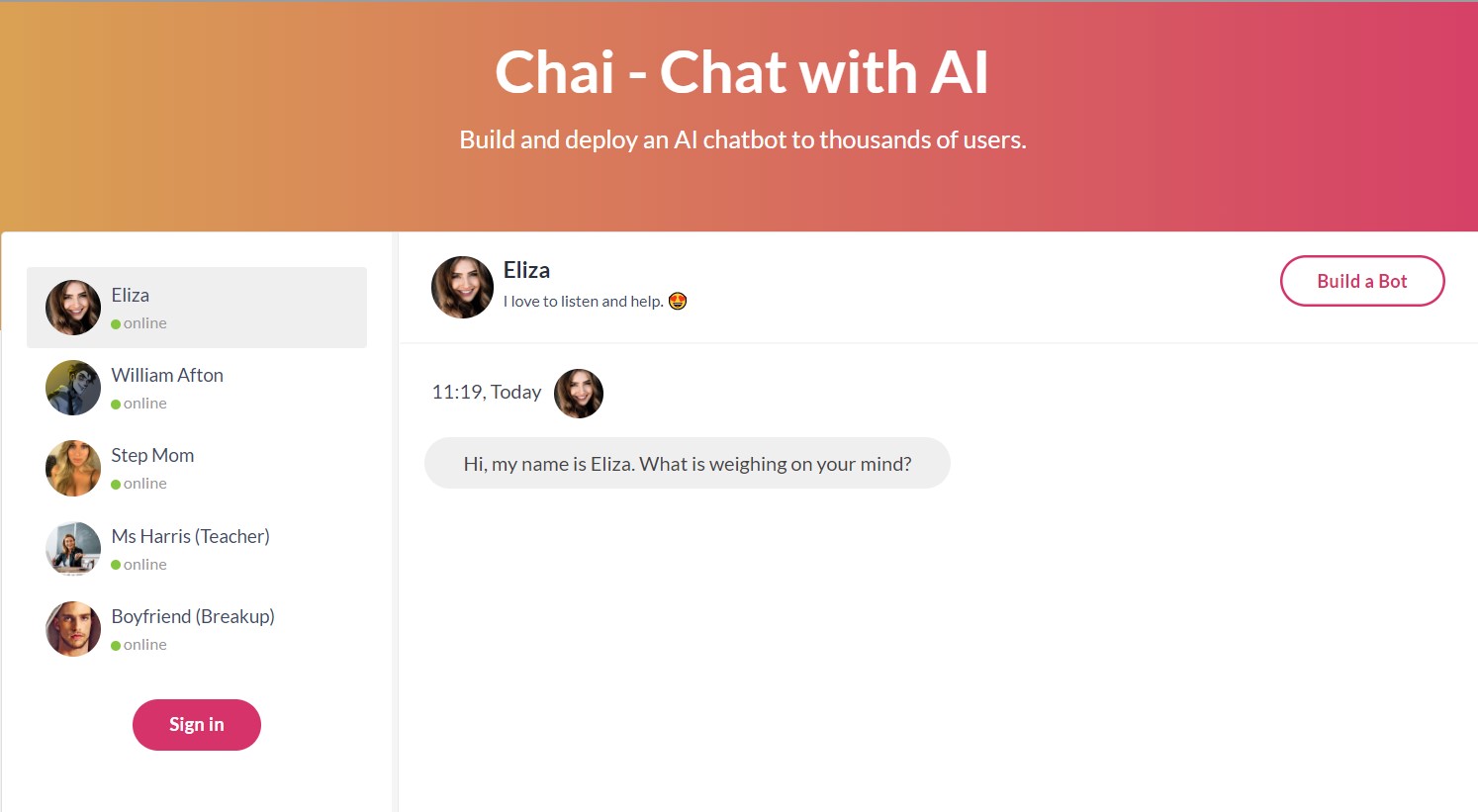 Chai App Allows You to Chat With AI Bots, But How Much You'll Pay For its  Premium Subscription? | Tech Times