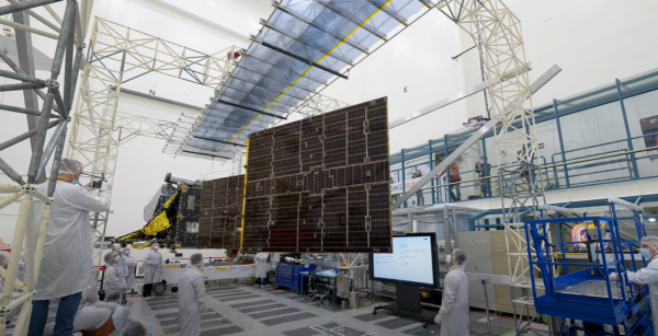 NASA Psyche Spacecraft Receives Massive Solar Panels—Helping Billion-Mile Mission in Low-Light Space Areas
