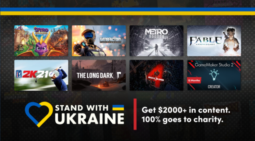 Humble Bundle Charity Offers 'Back 4 Blood' and More Games! $44 for Hundreds of Titles—ALL Proceeds Will Go To Ukraine