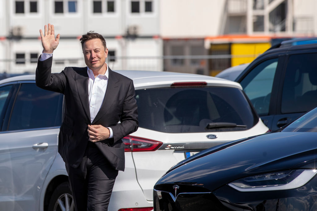 Tesla CEO Elon Musk Opens Gigafactory in Berlin, the Company's First Manufacturing Facility in Europe