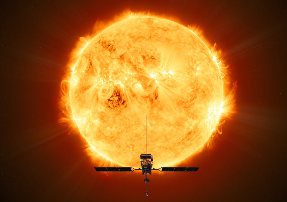 Sun's Mosaic Image