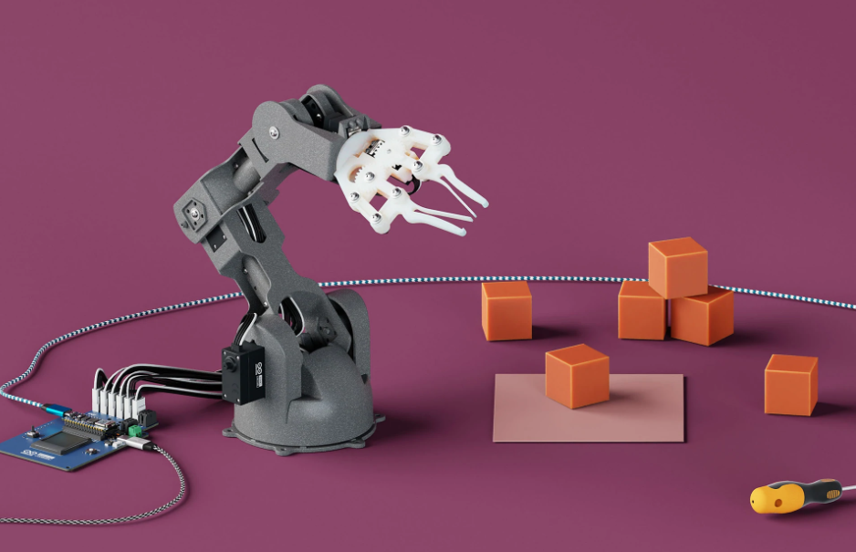 'Educational' Mini Robot Arm Launched for $600: Arduino's RP2040 Powered Braccio ++