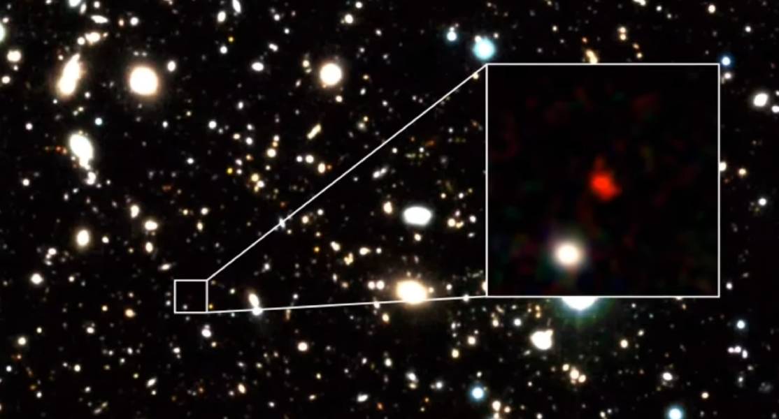 Multiple Space Telescopes Spot The Farthest Galaxy Ever Discovered