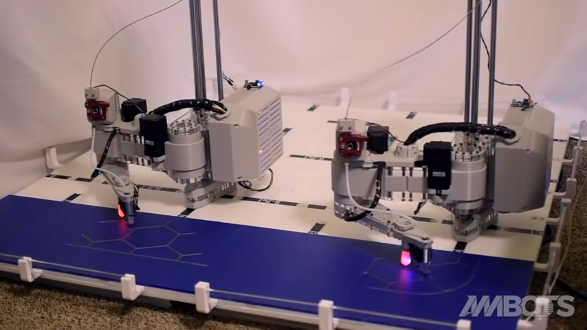 AMBOTS shows off its swarm 3d printing device 