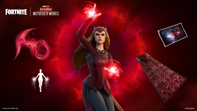 Scarlet Witch Arrives on Fornite