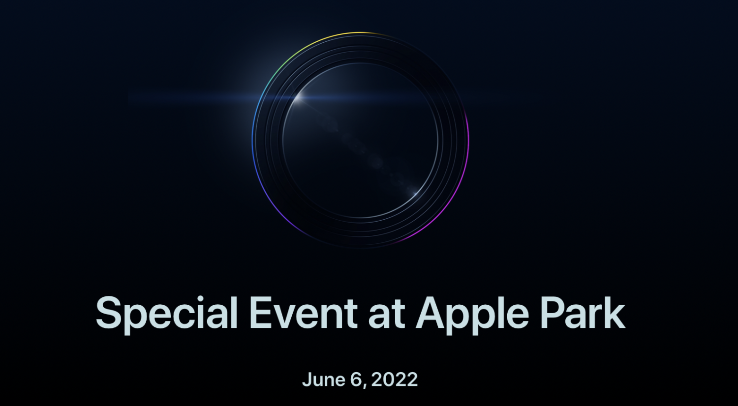 apple keynote dates 2022