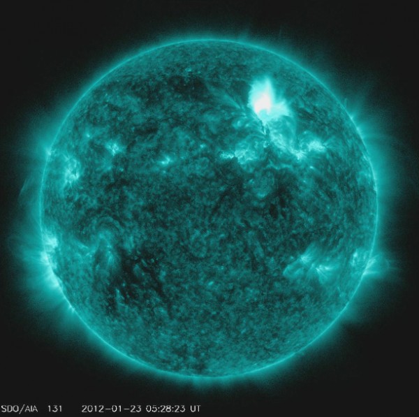 Large Solar Flare Expected To Affect Earth