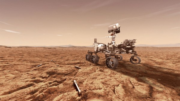 美国宇航局“毅力”号探测器登陆火星