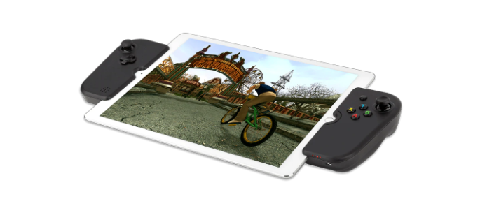 Gamevice debuts new lineup of game controller attachments for the Apple iPad.