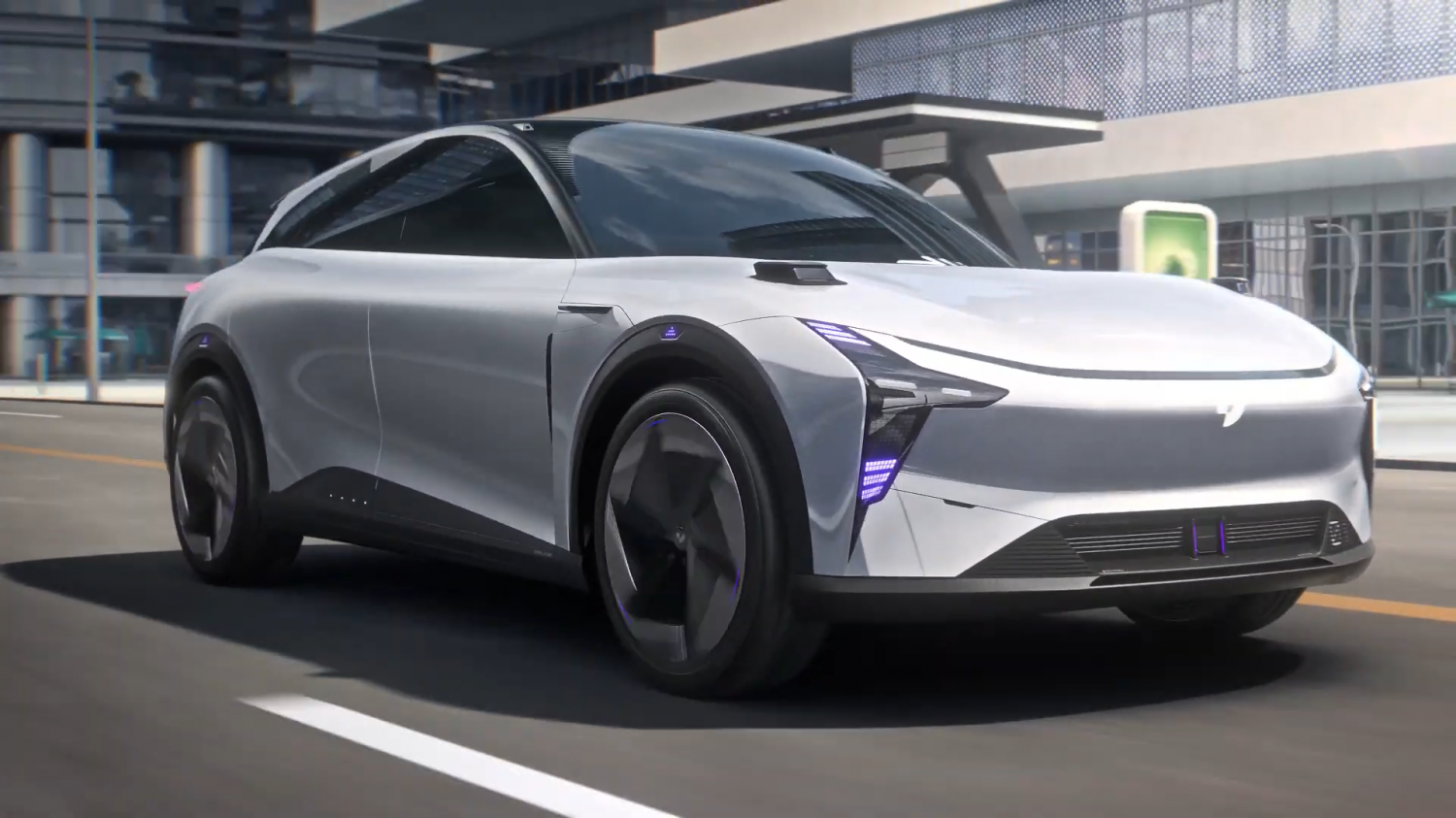 Jidu Auto Debuts Autonomous Prototype Concept Electric Vehicle Called