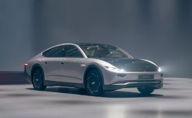Lightyear shows off its Lightyear 0 solar-powered EV set for mass production by end of year. 