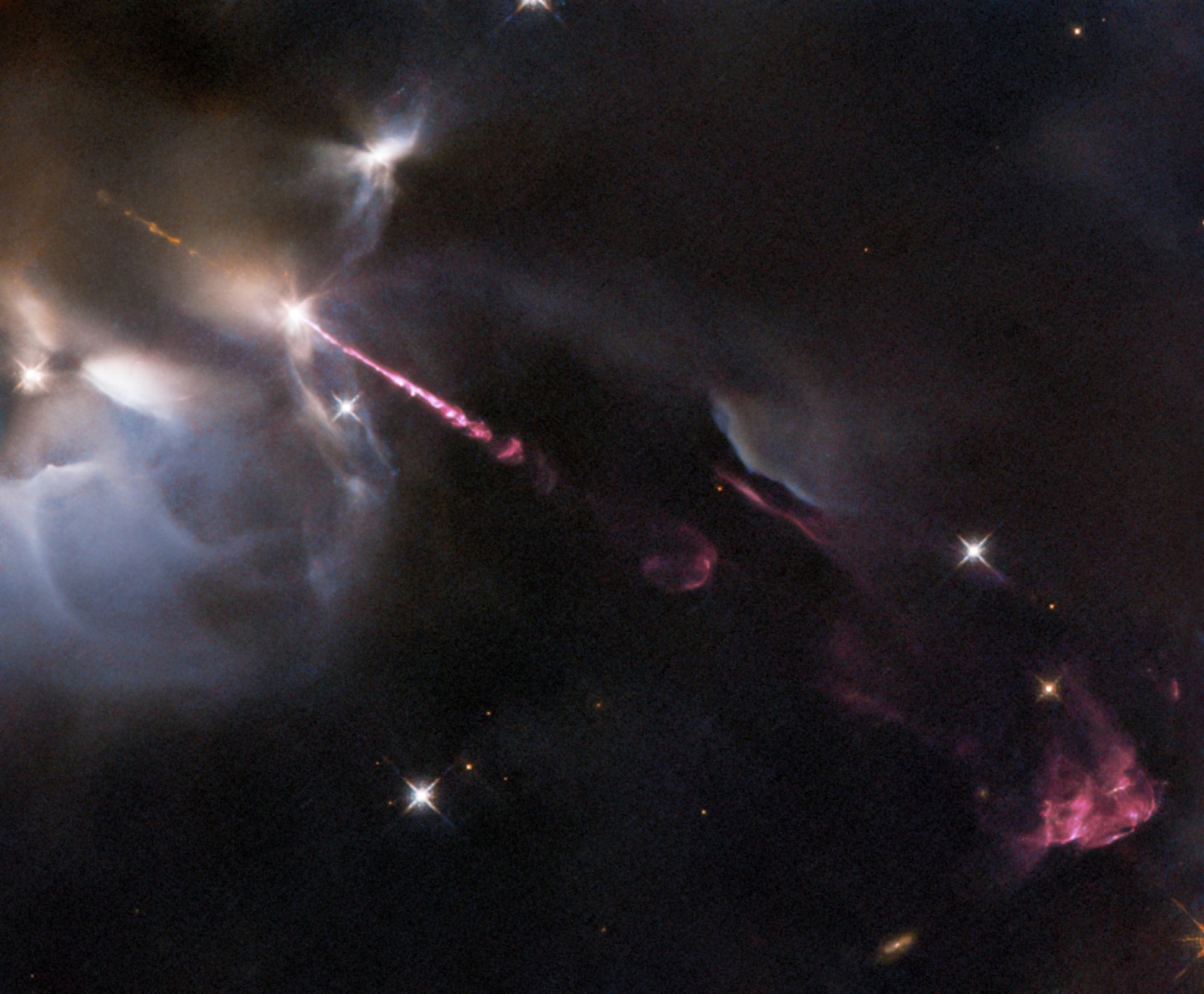 Hubble Views an Infant Star’s Outburst