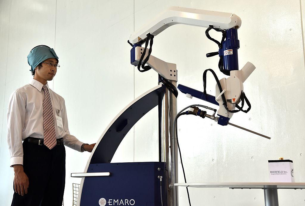 JAPAN-TECHNOLOGY-MEDICINE-ROBOT