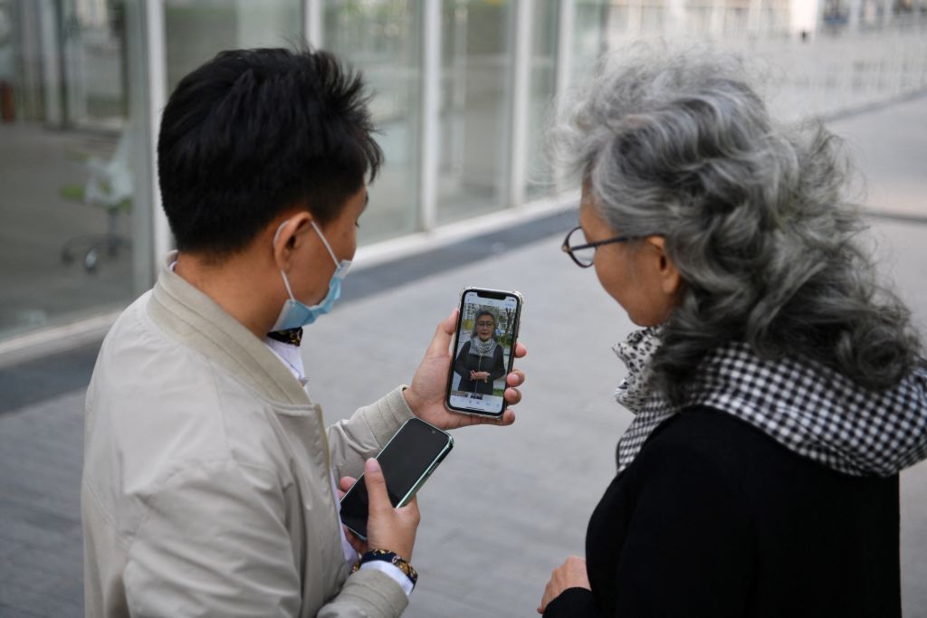 CHINA-SOCIAL-ECONOMY-AGEING-TECHNOLOGY