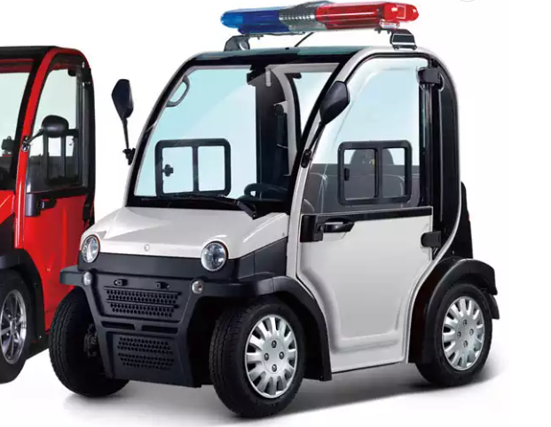 Weird Alibaba EV 2022: This Tiny Electric Police Car is More Than Enough To Catch Criminals! 