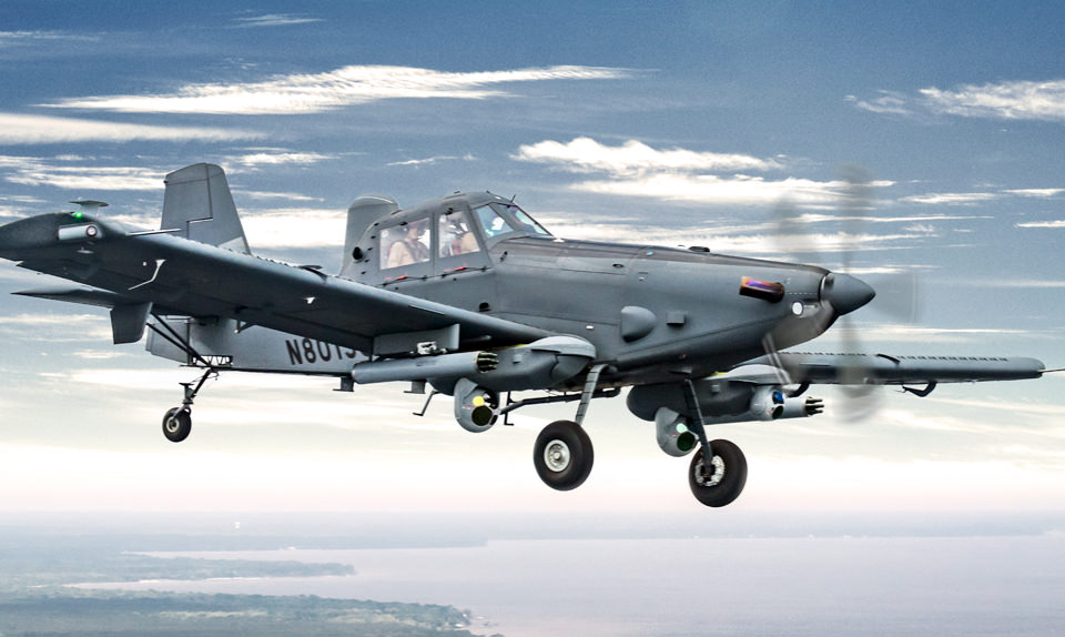 Air Tractor and L3harris' Sky Warden-integrated AT-802U set to be among USSOCOM's Armed Overwatch program. 