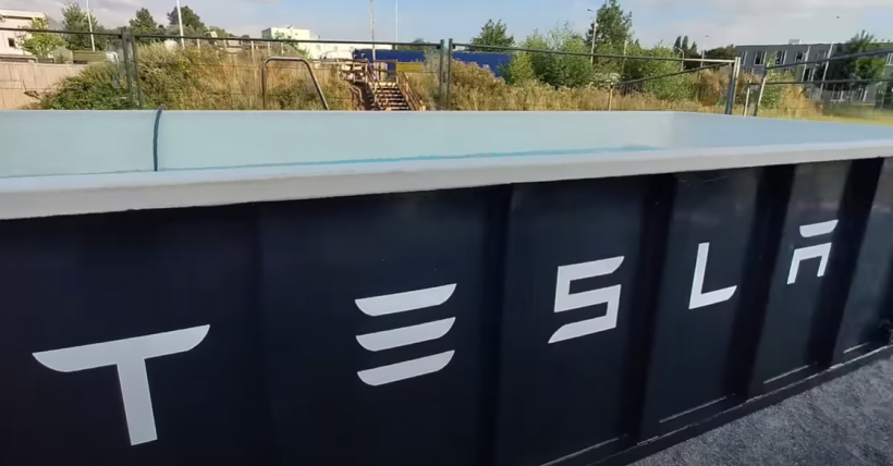 Tesla Supercharger Station's Solar-Powered Pool Opens in Germany! Here's What Drivers Need to Access It