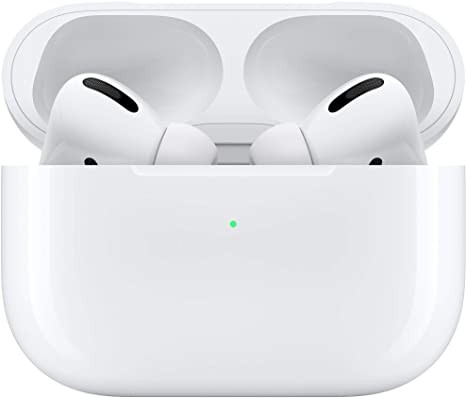 Apple AirPods Pro Wireless Earbuds with MagSafe Charging Case. Active Noise Cancelling, Transparency Mode, Spatial Audio, Customizable Fit, Sweat and Water Resistant. Bluetooth Headphones for iPhone