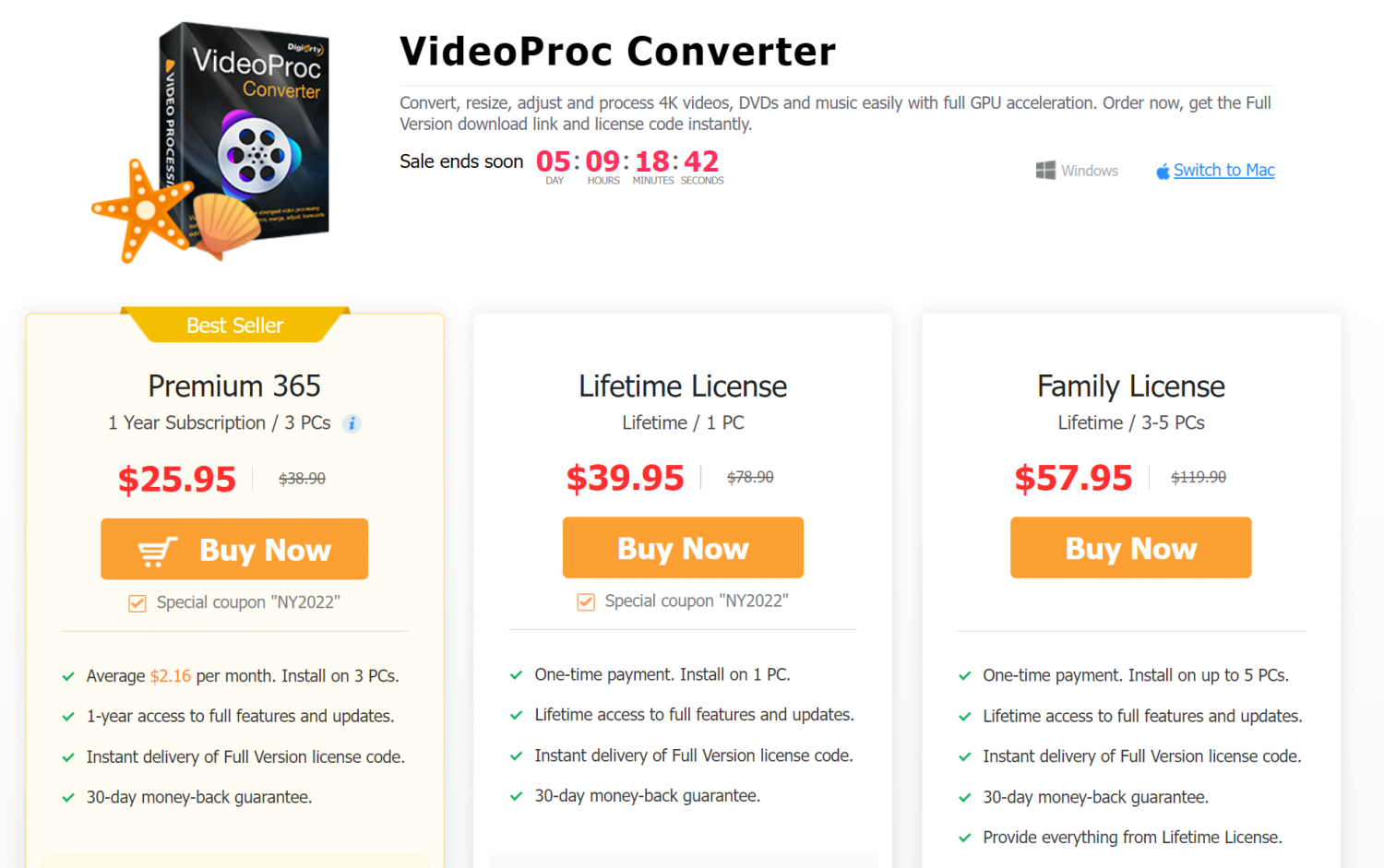 downloading VideoProc Converter 6.1
