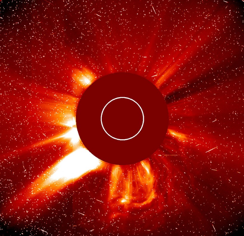 Major Solar Eruption On The Sun