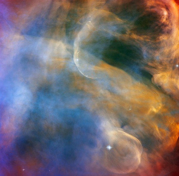Hubble Peers at Celestial Cloudscape