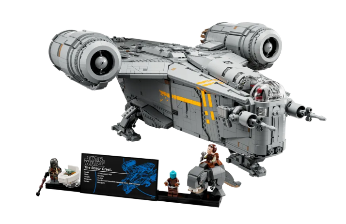 'Star Wars: The Mandalorian' Razer Crest USC LEGO Set to Launch: 6,187 Pieces at $599.99