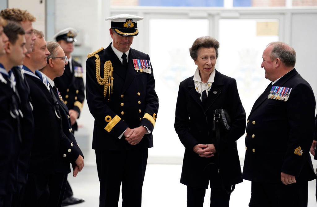 The Princess Royal Thanks Members Of The Armed Forces Involved In Her Majesty Queen Elizabeth II's Funeral