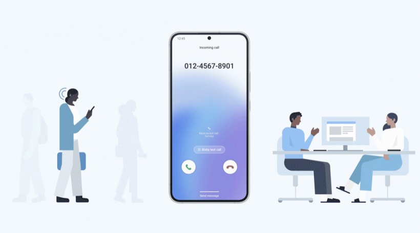 Samsung Bixby Text Call Feature